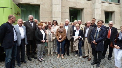 Besuch des Rotary-Clubs G&uuml;nzburg im Bayerischen Landtag und der Staatskanzlei<br />