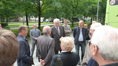 Besuch des Rotary-Clubs G&uuml;nzburg im Bayerischen Landtag und der Staatskanzlei<br />