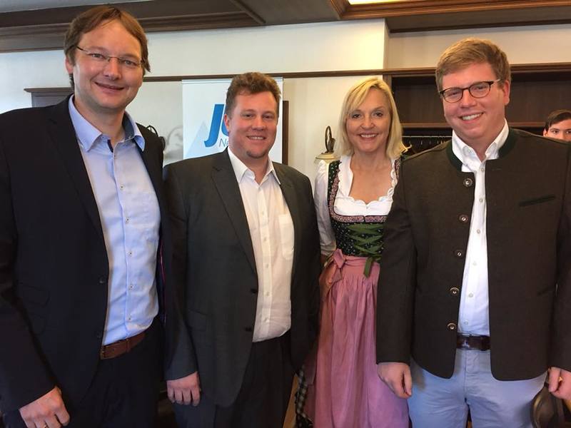 Mit JU Kandidat Johann Deil und Beate Merk in Weißhorn